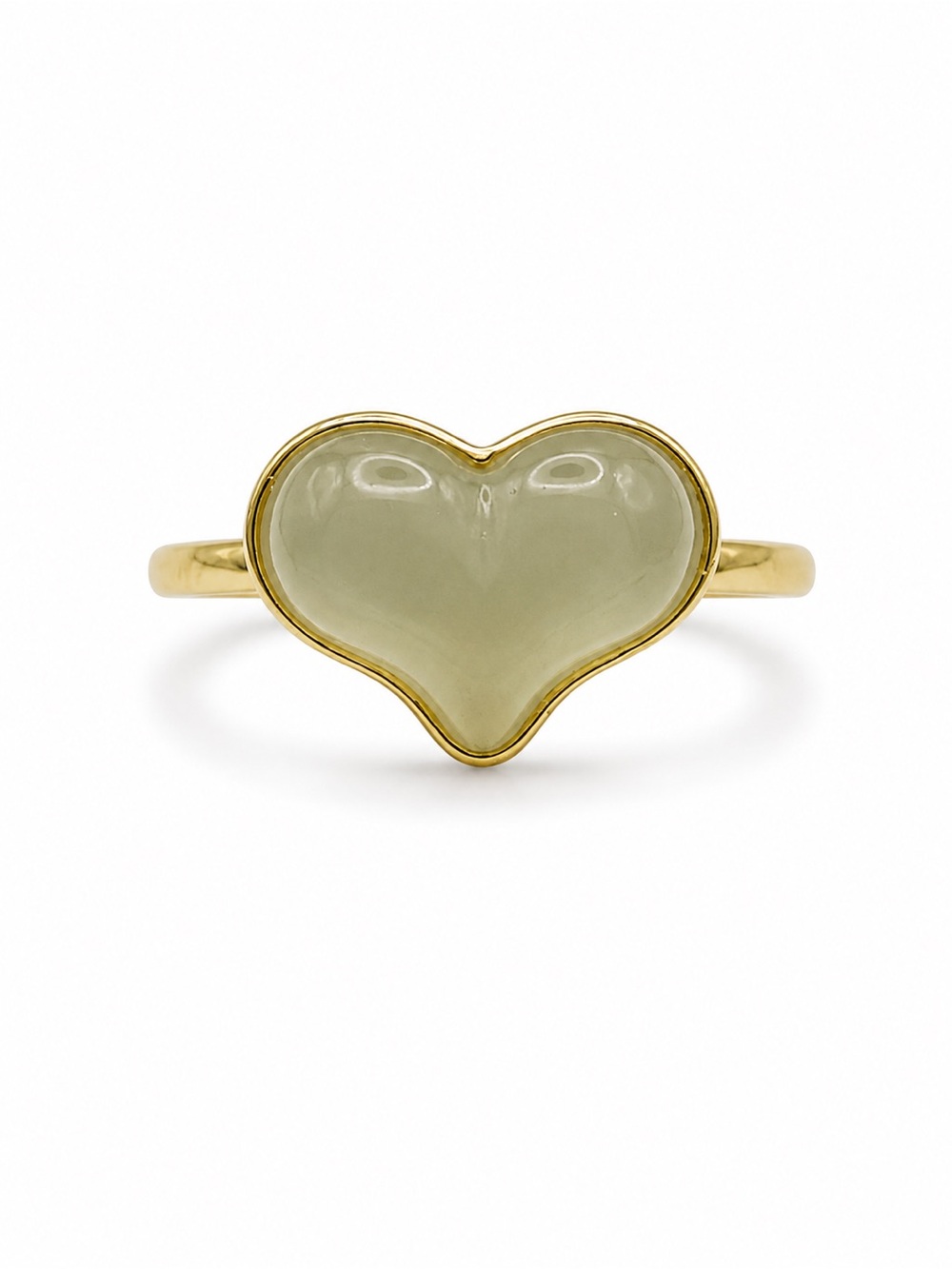 Jade Heart Ring (#R59)